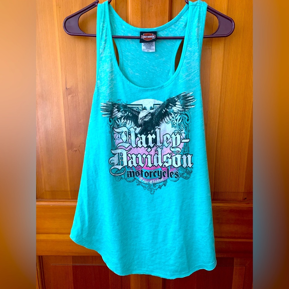 Harley Davidson Women’s  Racerback Tank Size 2XL 🏍️